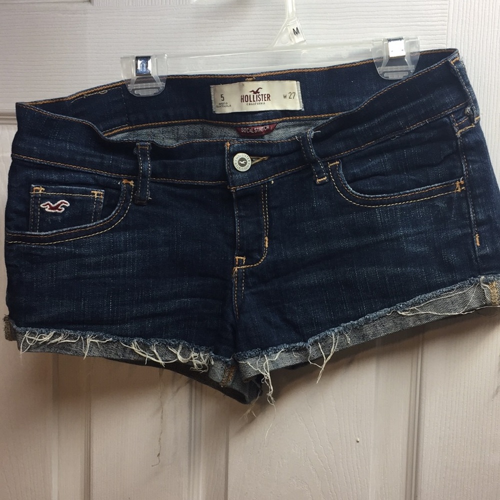 Girls cut off jeans